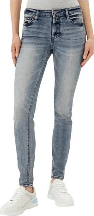 Emporio Armani Slim-fit Jeans - Dames - Slim Fit Jeans - Blauw - W31 - Jeans