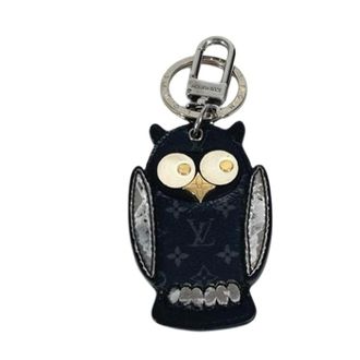 Louis Vuitton Pre-owned Monogram Eclipse Keyring - unisex - Louis Vuitton Vintage - Vintage Accessories - Black - ONE SIZE - Pre-owned