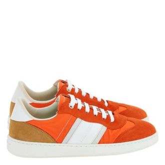 Ferragamo Dioniso Panelled Low-Top Sneakers, Size 7