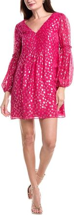Lilly Pulitzer Cleme Silk-Blend Mini Dress
