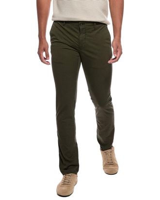 Slowear Slowear Linen-Blend Flat Front Regular Fit Pant