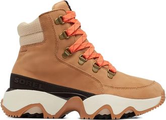 Sorel Kinetic chunky-sole lace-up boots - women - Rubber/Suede/Fabric - 6 - Brown