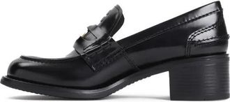 Miu Miu Hohe Schuhe - Black Calf Leather Loafers - Gr. 36 (EU) - in Schwarz - für Damen