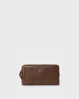 Osprey The Compass Leather Toiletry Bag in Tan at Nordstrom