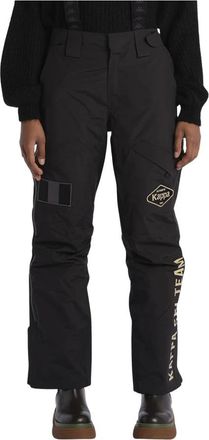 Kappa Ski Trousers - female - Kappa - Wide Trousers - Black - L - Trousers