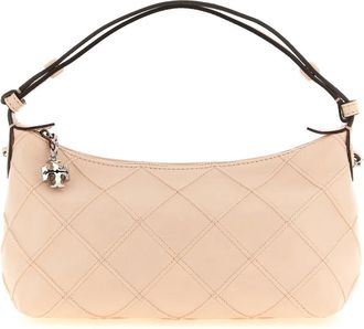 Tory Burch Fleming Quilted Nappa Leather Clutch Bag - Dames - Schoudertassen - Roze - ONE Size - Leer - Tassen