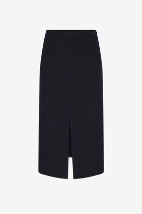 Liberowe Midi-Rock aus Tweed mit Pailletten Ellie