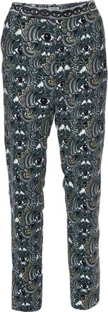 Kenzo patterned trousers - Green