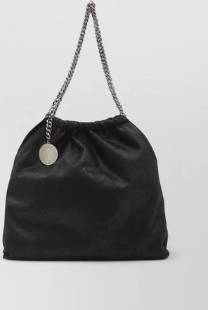 Stella McCartney medium drawstring tote bag with chain strap