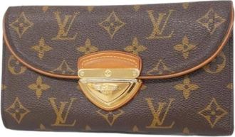 Louis Vuitton Pre-owned Wallets, female, Brown, Size: ONE SIZE Pre-owned Fabric Wallet