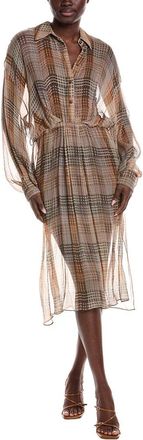 Brunello Cucinelli Silk Shirtdress