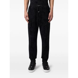 Philipp Plein Skull Print Track Pants - Black