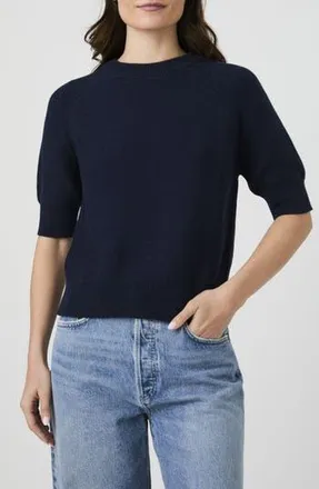French Connection Lily Mozart Raglan Sleeve Sweater in Navy at Nordstrom Rack, Size X-Small