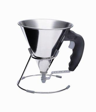 De Buyer 3353 - Embudo Para Cocina, Color Negro