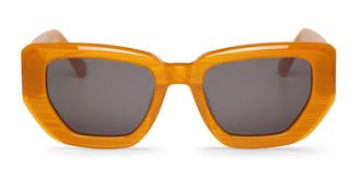 Mr.Boho Madalena BBL1-11 Womens Sunglasses Brown Size 50