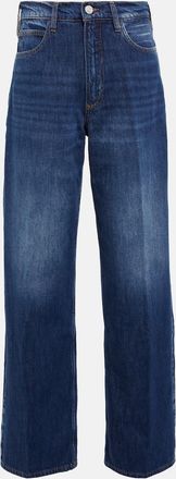 Frame Denim Le High N Tight wide-leg jeans