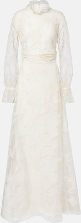 Markarian Bridal - Abito lungo Adeline in organza di seta