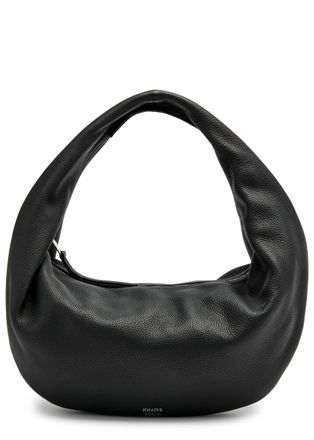 Khaite Olivia Medium Leather top Handle bag - Black - One Size