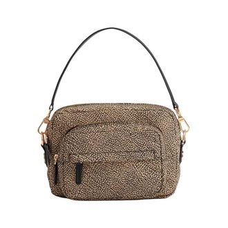 Borbonese B-Club Camera Case Small - - Bags - Donna - Beige - ONE SIZE