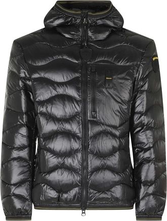 Blauer Wave Jacket - Heren - Jassen - Zwart - Maat: M Zijde