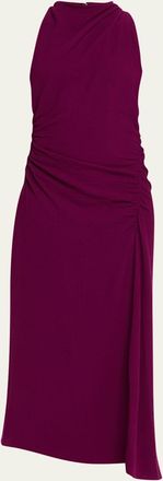 A.L.C. Inez Draped High-Neck Dress