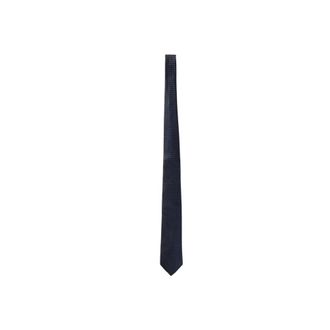 Michael Kors Ties, male, Blue, Size: ONE SIZE Cravatta Solid Tonal Dot