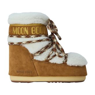 Moon Boot Botas Icon Low Shearling - Shoes - Mujer - Marr&oacute;n - 39 EU