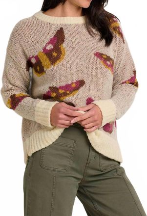Toad & Co Womens Cotati Dolman Sweater In Barley Moths
