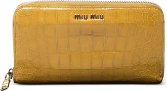Miu Miu 276495 Yellow - Geel