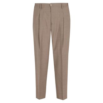 BRIGLIA 1949 Uomo, Pantaloni, Marrone, W44, new