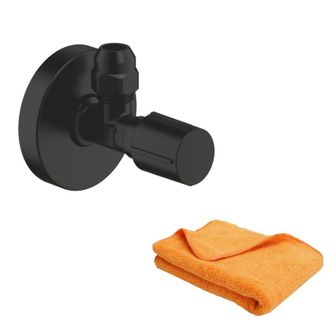 GROHE Negro Mate + V&aacute;lvula De Cierre De Microfibra - Grohe