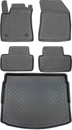 OEM Renault Megane Iv Estate Desde Septiembre De 2016. Juego De Alfombrillas Para Coche Y Maletero