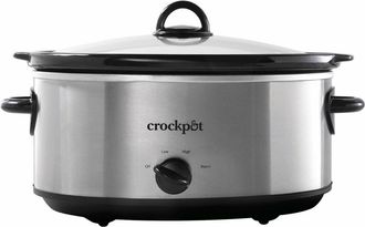 Crock-pot 7-Quart Manual Slow Cooker in Stainless Steel at Nordstrom