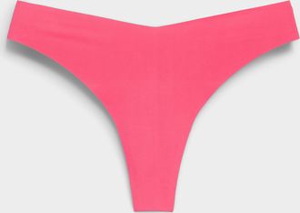 Miiyu Womens Dense laser-cut thong Recycled nylon