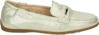 Floris Van Bommel Sitti 03.10 - Dames - Loafers - Beige - 37 EU - Schoenen