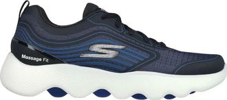 Skechers GO Walk Massage Fit - Heren - Schoenen - Blauw - Maat: 45 EU Synthetisch