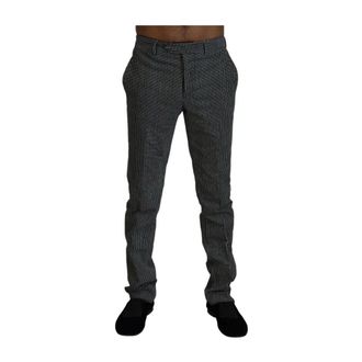 Bencivenga Bencivenga - Katoenen Pantalons - Heren - Broeken - Zwart - Maat: S Katoen