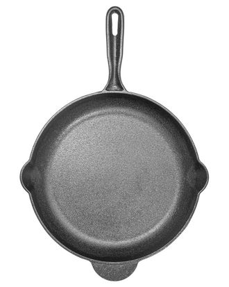 GraniteStone Cast Iron 10.25In Round Skillet