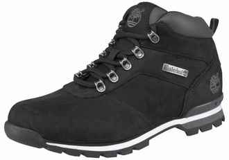 Timberland Schn&uuml;rboots TIMBERLAND Splitrock 2 Mid, Herren, Gr. 40, schwarz (schwarz, nubuck), Leder, Schuhe Schn&uuml;rboots, Winterstiefel, Schn&uuml;rstiefel, Winterschu