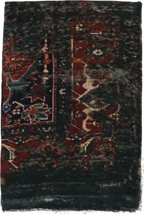 Faliero Sarti Accessoires, Dames, Veelkleurig, ONE Size, Sjaal met franjes
