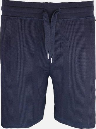 HUGO BOSS Mens BOSS Structure Shorts, Dark Blue - Size: 32/33/32