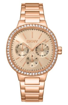 DKNY L 084 Bracelet Watch in Rose Gold at Nordstrom