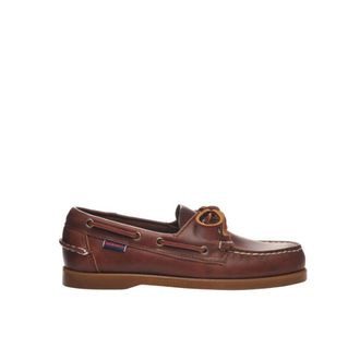 Sebago Sailor Shoes, male, Brown, Size: 11 1/2 US Portland Moccasin