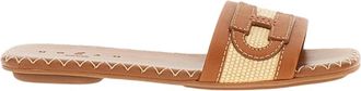 Hogan Brown H685 Flat Sandals