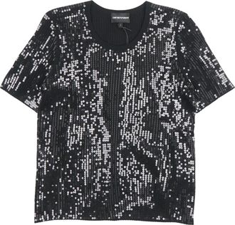 Emporio Armani T-shirts - Dames - T-shirts - Zwart - L - Tops
