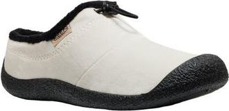 Keen Howser III Hybrid Faux Shearling Slipper in Birch/Black at Nordstrom, Size 7.5
