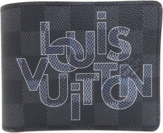 Louis Vuitton Damier Graphite Damier Canvas Wallet (Bi-Fold) (Pre-Owned)
