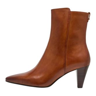 Tamaris Tronchetto in Pelle - - Shoes - Donna - Marrone - 38 EU