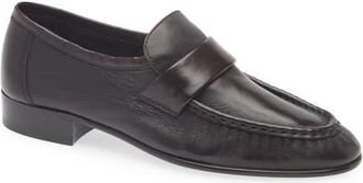 The Row Soft Loafer in Dark Brown at Nordstrom, Size 9Us