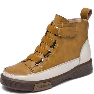 Generic QXDZSW Ladies Shoes Sneakers Flat Fur Women Boots Winter Retro Spring Ankle Boots for Women